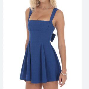 Lucy In The Sky blue mini dress